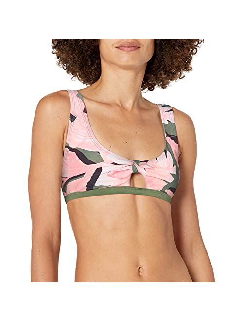 Body Glove Women's May Bikini Top Swimsuit with Peekaboo Front Bow Detail