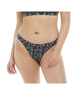 Women's Standard Flirty Surf Rider Bikini Bottom Swimsuit