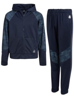 Boys Tracksuit Set 2 Piece Tricot Sweatshirt and Jogger Sweatpants (8-14)