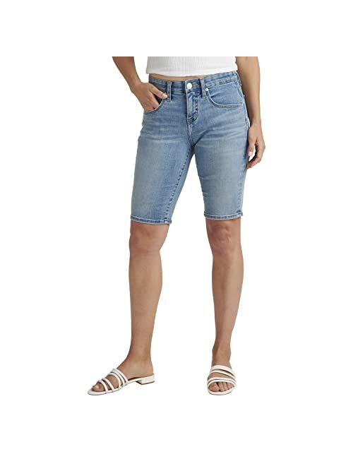 Jag Jeans Women's Cecilia Mid Rise Bermuda Short