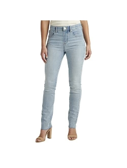 Women's Valentina High Rise Straight Leg Pull-on Jeans