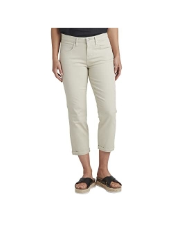 Women's Petite Cecilia Mid Rise Capri