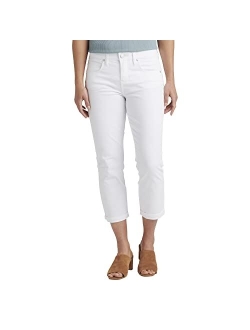 Women's Petite Cecilia Mid Rise Capri