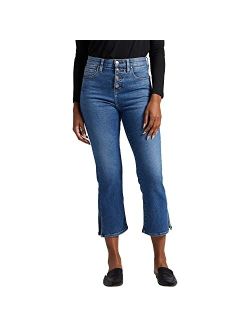 Women's Phoebe High Rise Cropped Bootcut Jeans