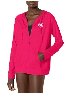 Women's Standard Smoothies Adeline Zip Front Hoodie Rashguard with UPF 50