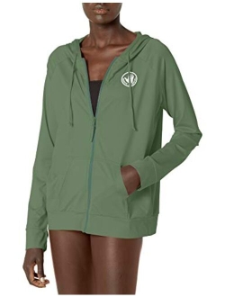 Women's Standard Smoothies Adeline Zip Front Hoodie Rashguard with UPF 50