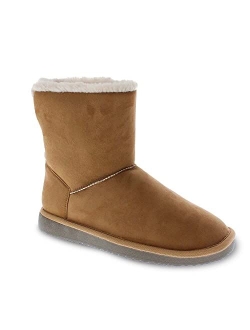 Fireside Womens Boots | Winter Boots - Fur Lined Snow Boots, Indoor/Outdoor Boot Slipper, Lightweight and Cozy slipper