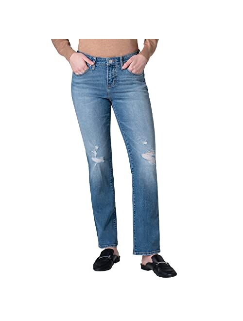 Jag Jeans Women's Ruby Mid Rise Straight Leg Jeans