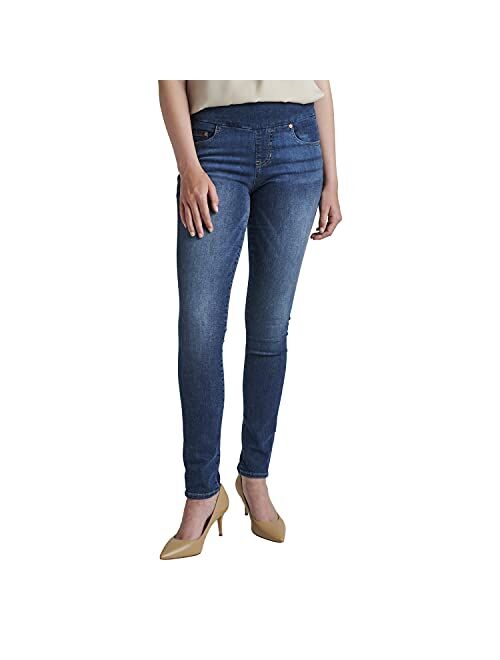 Jag Jeans Women's Petite Nora Mid Rise Skinny Pull-on Jeans