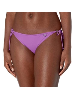 Women's Smoothies Brasilia Solid Tie Side Cheeky Bikini Bottom Swimsuit