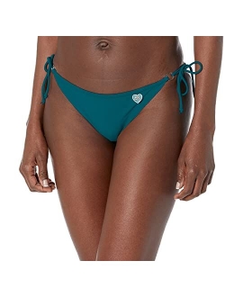 Women's Smoothies Brasilia Solid Tie Side Cheeky Bikini Bottom Swimsuit