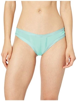 Junior's Standard Guava Audrey Low Rise Bikini Bottom