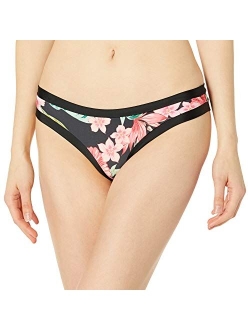 Junior's Standard Guava Audrey Low Rise Bikini Bottom