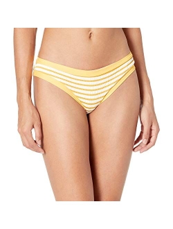 Junior's Standard Guava Audrey Low Rise Bikini Bottom