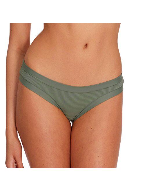 Body Glove Junior's Standard Guava Audrey Low Rise Bikini Bottom