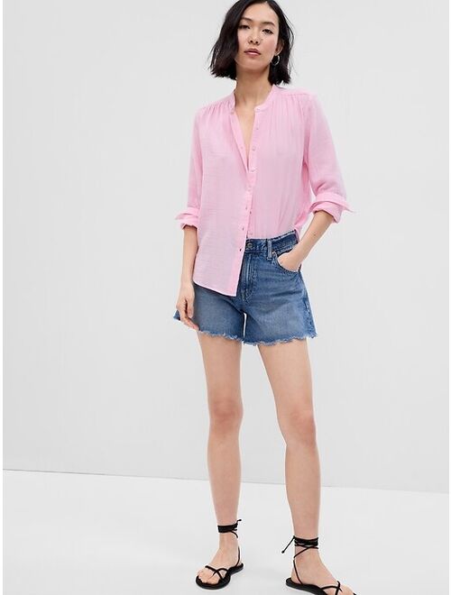 Gap Crinkle Gauze Shirt