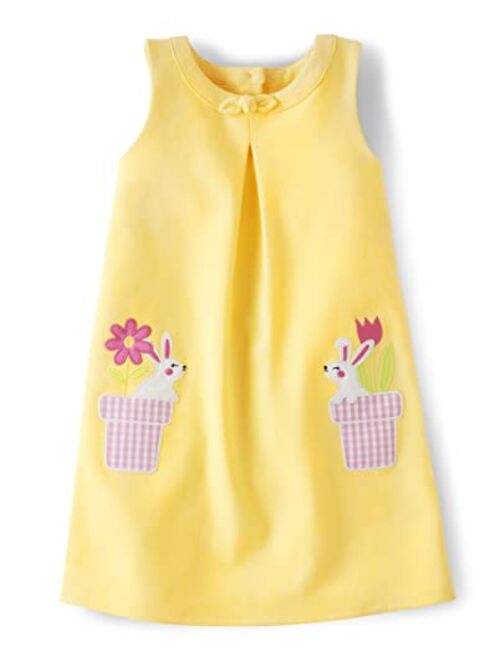 Gymboree Girls' One Size and Toddler Embroidered Sleeveless Dress