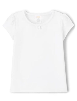 Girls and Toddler Short Sleeve Basic Layering Shirt