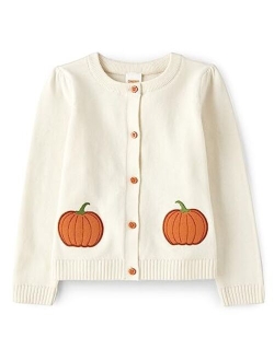 Girls and Toddler Long Sleeve Cardigan Sweaters