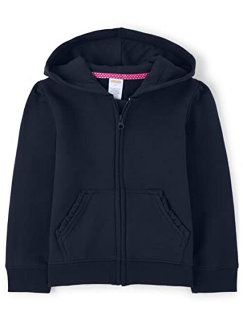 Gymboree Girls and Toddler Long Sleeve Zip Up Hoodie Sweatshirt