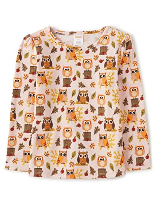 Gymboree Girls and Toddler Printed Long Sleeve Shirts