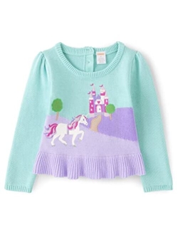 Girls' and Toddler Long Sleeve Sweaters