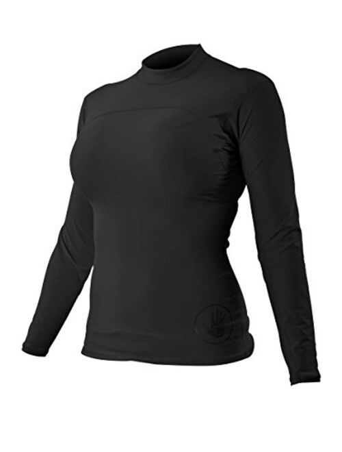 Body Glove Wetsuit Co Women's Smoothies Fitted Long Arm Rashguard