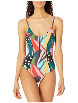 Women's Standard Skylar Zip Front One Piece Swimsuit