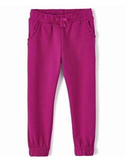 Girls and Toddler Fleece Jogger Sweatpants