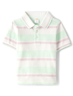 Boys and Toddler Short Sleeve Polo Shirt