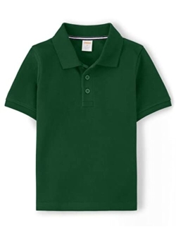 Boys and Toddler Short Sleeve Polo Shirt