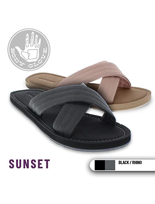 Body Glove Sunset Sandals - Women's Sandals, Beach Flip Flops for Women, Women's Pool Shoes, Boat Shoes, Beach Essentials, Beach Shoes for Women