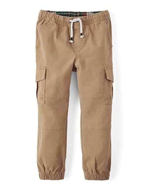 Gymboree Boys and Toddler Woven Pull On Cargo Jogger Pants