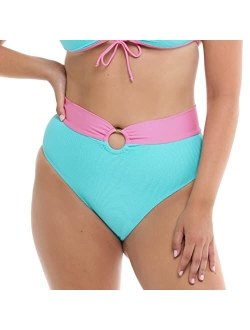 Women's Standard Woodstock High Rise Bikini Bottom Swimsuit