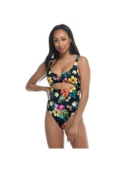 Women's Standard Eli One Piece Swimsuit with V-Wire Neckline