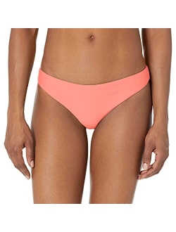 Women's Standard Smoothies Rosalia Solid Low Rise Bikini Bottom Swimsuit