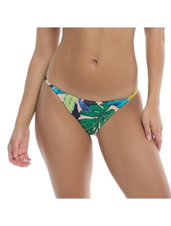 Women's Standard Brasilia Fixed Side Cheeky Bikini Bottom Swimsuit