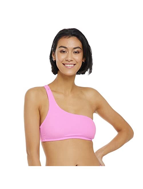 Body Glove Women's Standard Malia One Shoulder Bikini Top Swimsuit