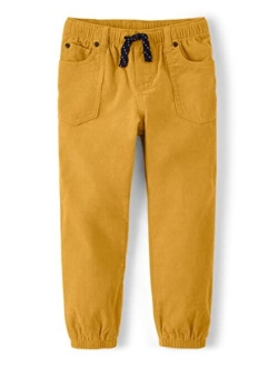 Boys and Toddler Corduroy Pull On Pants