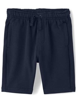 Boys and Toddler Fleece Jogger Shorts