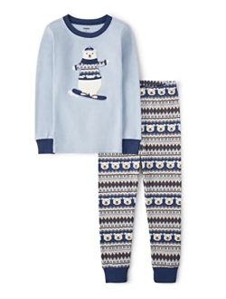 Unisex-Child Gymmie Cotton Pajama Sets, Big Kid, Toddler