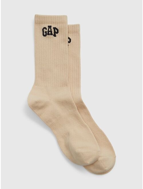 Gap Logo Quarter Crew Socks