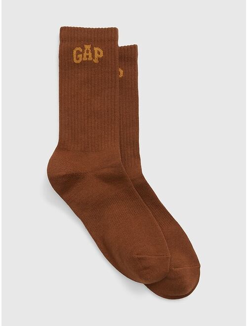 Gap Logo Quarter Crew Socks