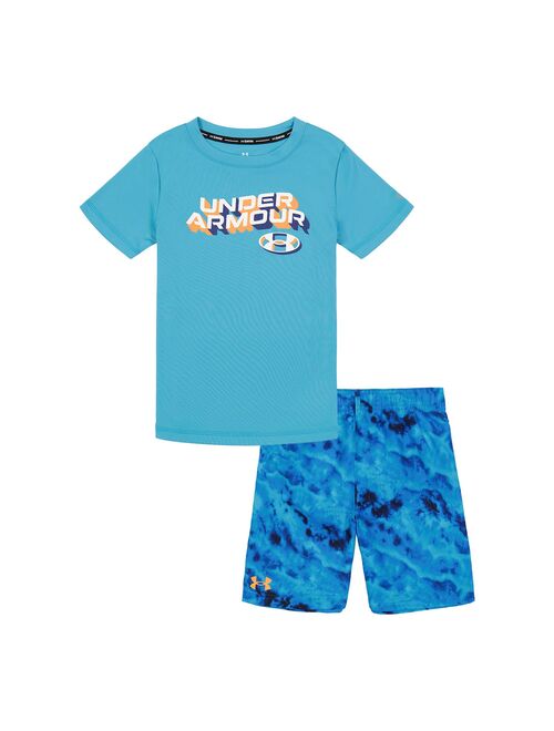 Boys 4-7 Under Armour Tee & Shorts Set