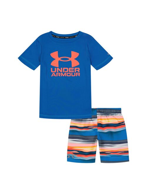 Boys 4-7 Under Armour Tee & Shorts Set