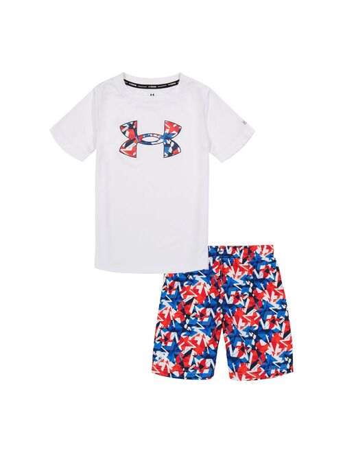 Boys 4-7 Under Armour Tee & Shorts Set