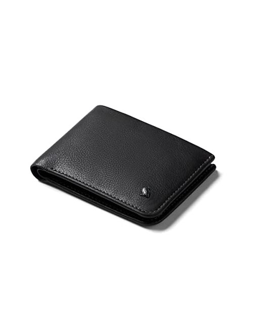 Bellroy Hide & Seek Wallet (Slim Leather Bifold Design, RFID Protected, Holds 5-12 Cards, Coin Pouch, Flat Note Section, Hidden Pocket) -