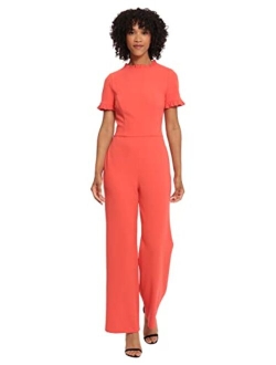 Women's High Neck Jumpsuit Workwear Office Occasion Event Guest of