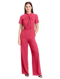 Women's High Neck Jumpsuit Workwear Office Occasion Event Guest of