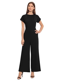 Women's High Neck Jumpsuit Workwear Office Occasion Event Guest of